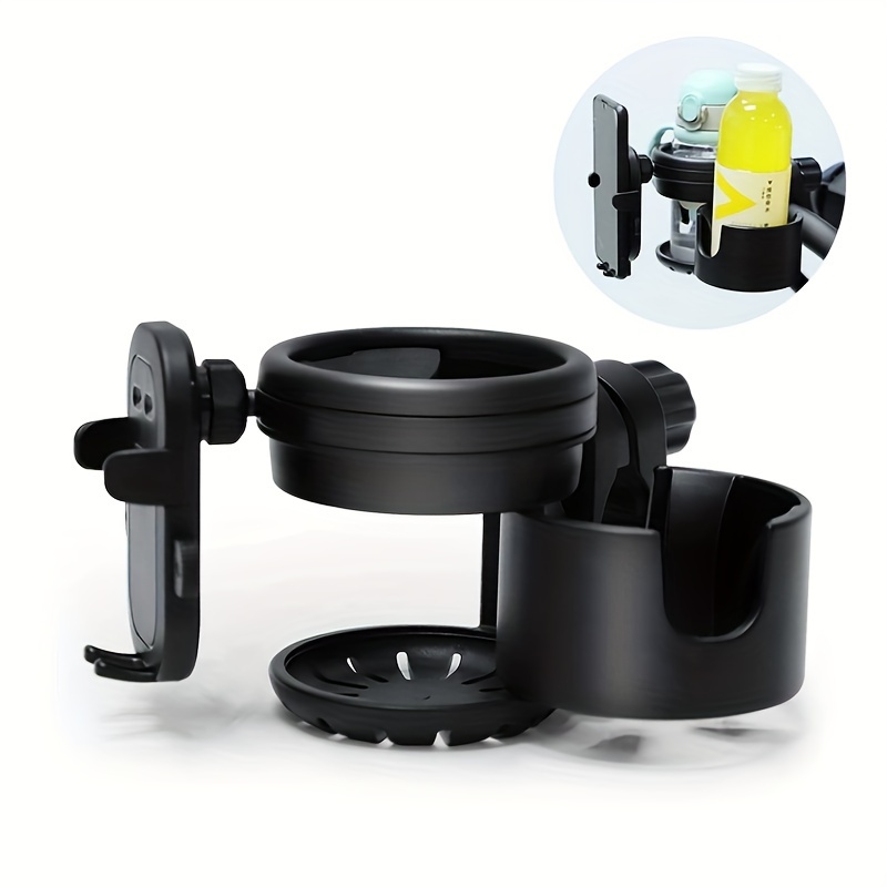 Double stroller fabulous cup holder attachment