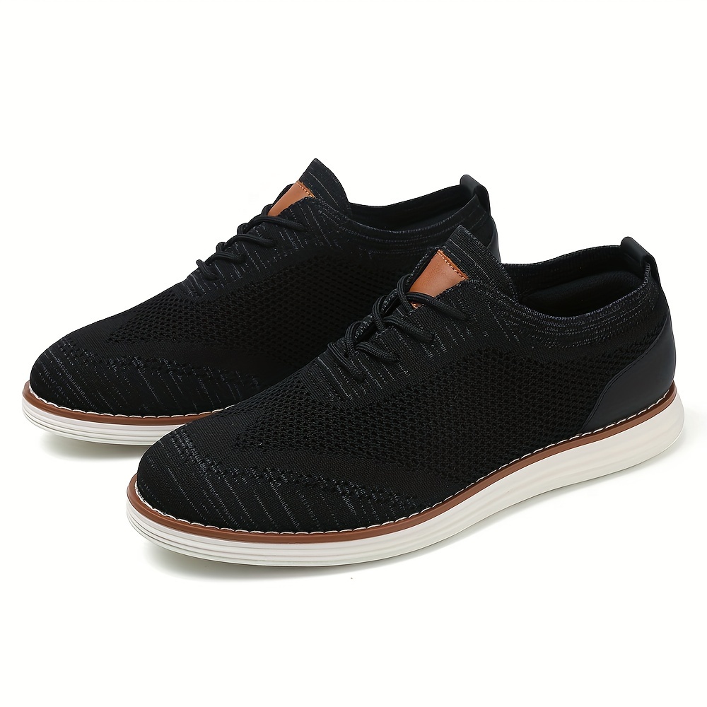 Men's Lightweight Sneakers - Athletic Shoes - Breathable Lace-ups