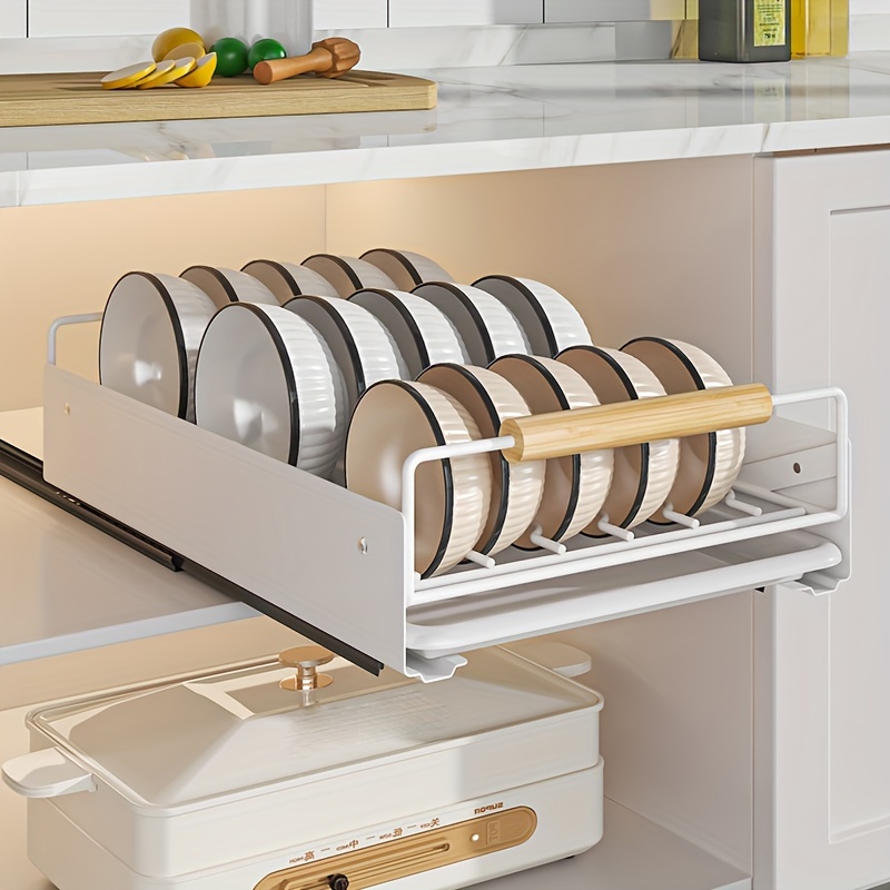 Estante organizador simple shelf de 2 niveles para cocina 44x26x32cm,  variedad de colores / 80644 – Joinet
