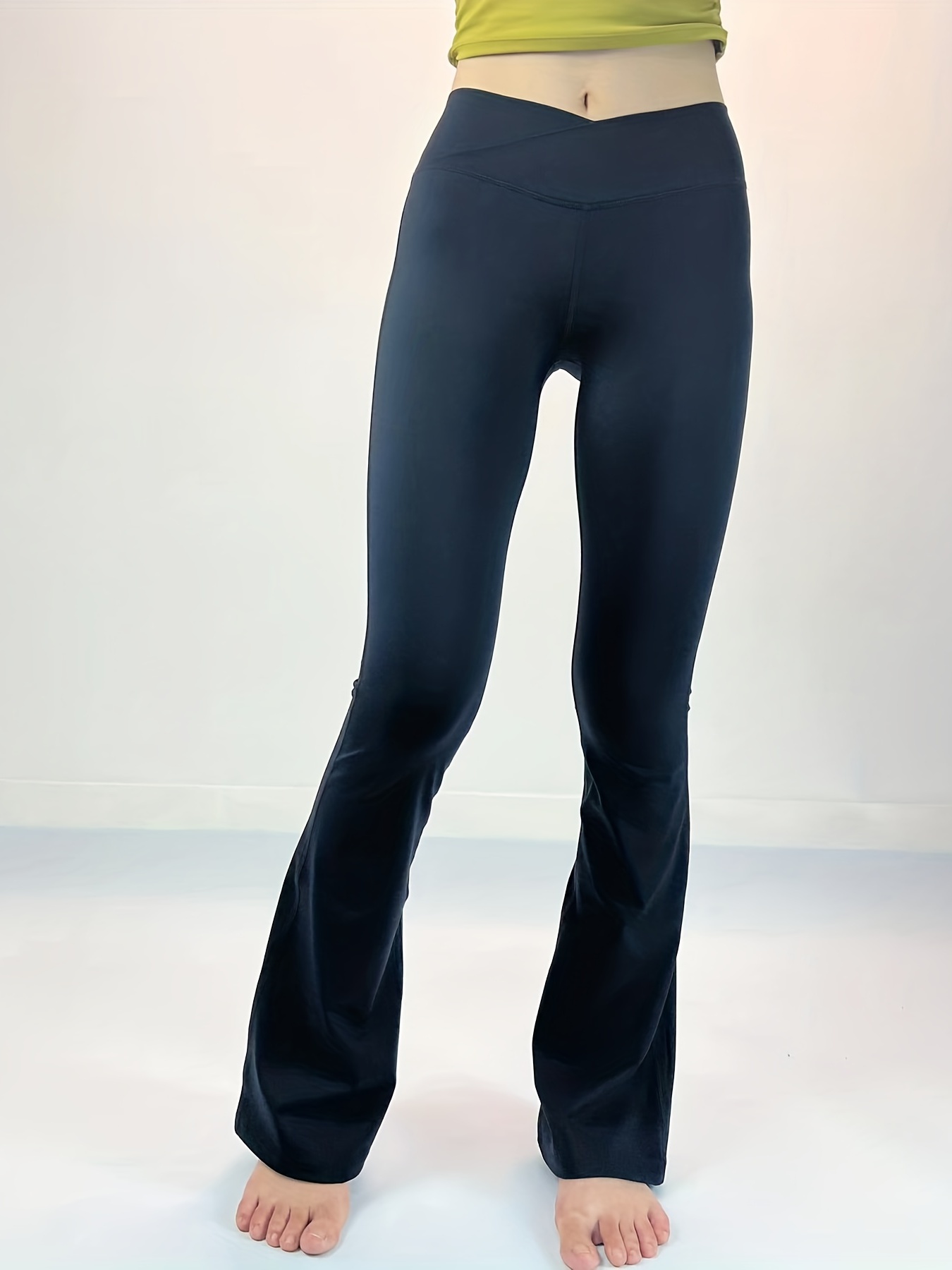 Lucy Powermax Women's Flare Leggings Size Small Black Yoga Pants