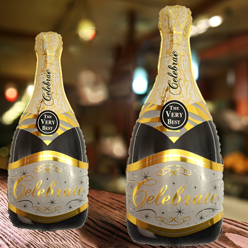 Champagne Vino Birra Bottiglia Alluminio Foglio Gonfiabile Pubblicità  Palloncini Giocattoli Decorazione Festa Di Compleanno - Temu Italy