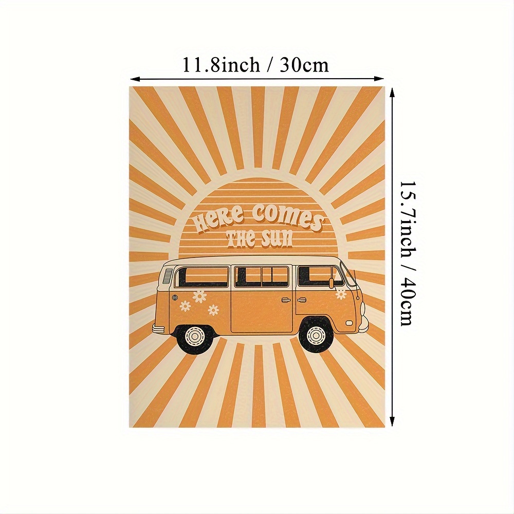 Unique Gifts for Hippies | Hippie Bus Ornament