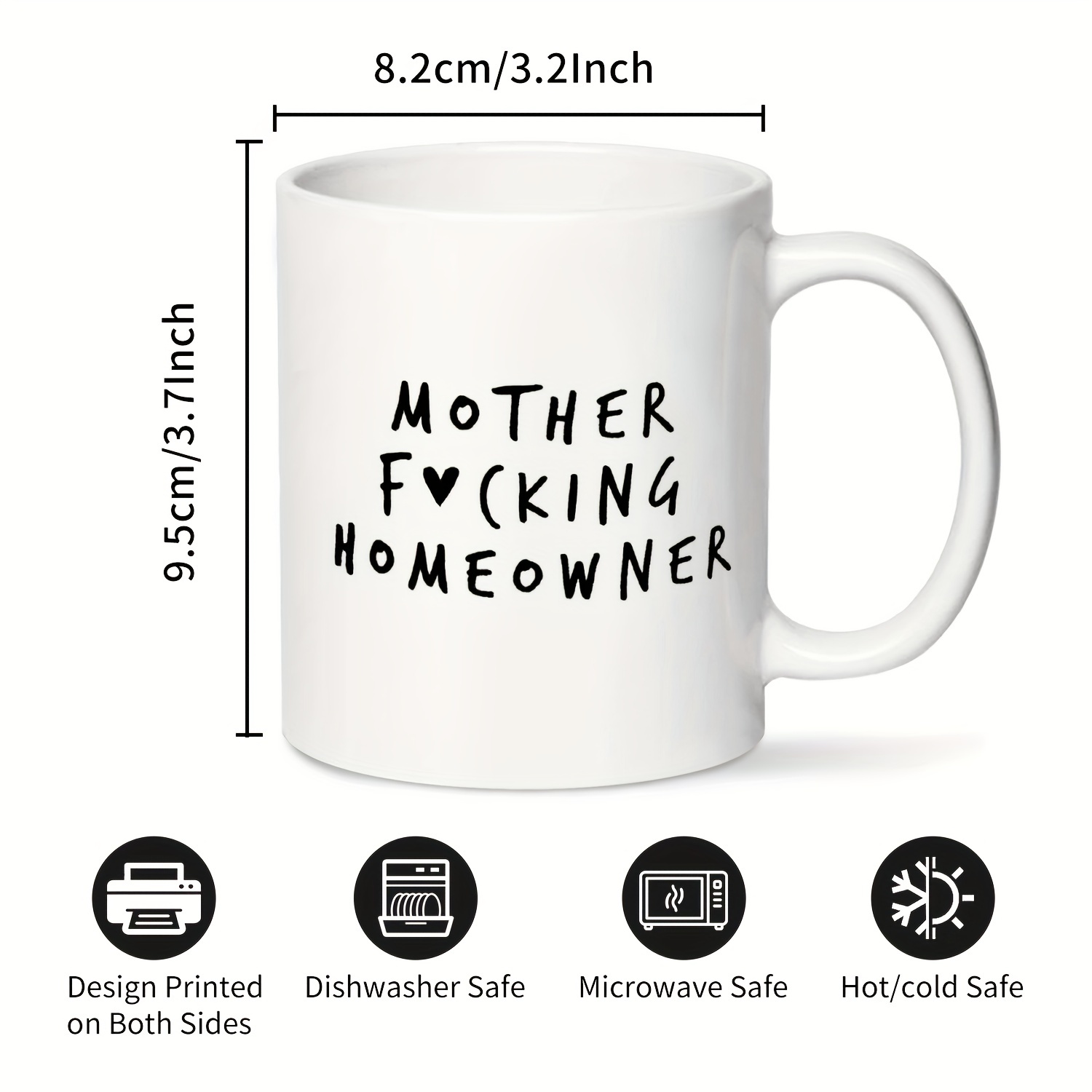 Housewarming Gifts For Women - First Home House Gifts For New Home Owner - Funny  First Time House Warming Gift Ideas - Mother Homeowner - White Ceramic Mug  Coffee Cup - Temu