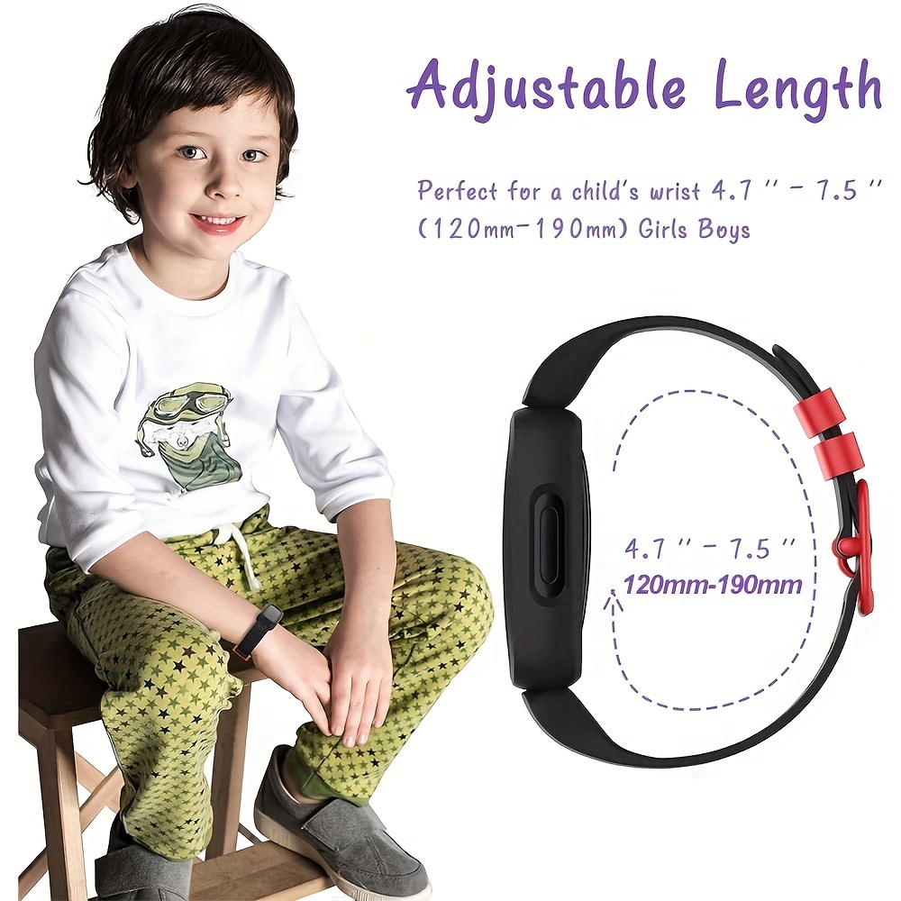 Compatible With Fitbit Ace 4 Child Soft Silicone Bracelet