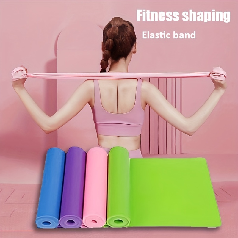 Premium Elastic Resistance Bands Yoga Pilates Home Workouts - Temu Canada