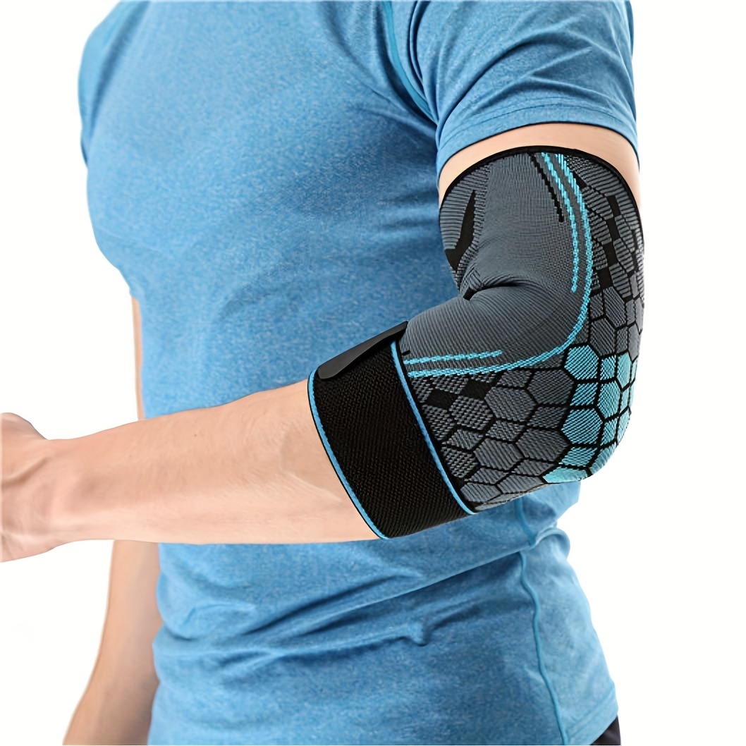 Padded Elbow Forearm Sleeves Compression Arm Protective - Temu