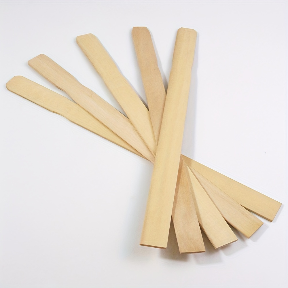 5pcs 14 Inch Wood Paint Stir Sticks, Paint Stirrers, Garden Markers, Large  Popsicle Sticks For Crafts And DIYers