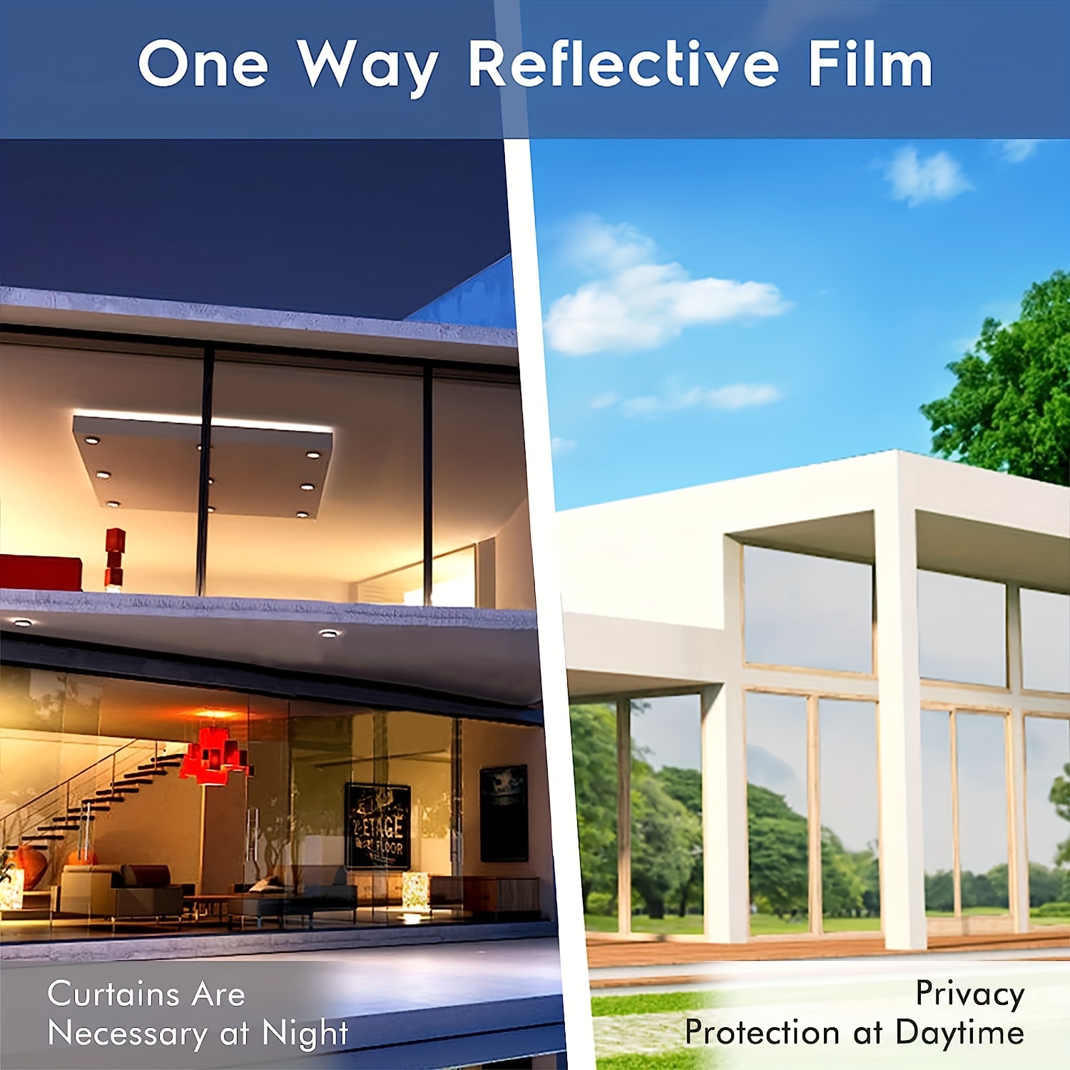 FILM MIROIR AUTO-ADHÉSIF protection UV film fenêtre protection