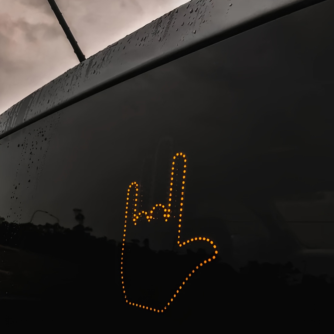  Skywin Hand Gesture Car Light Vehicle Accessories
