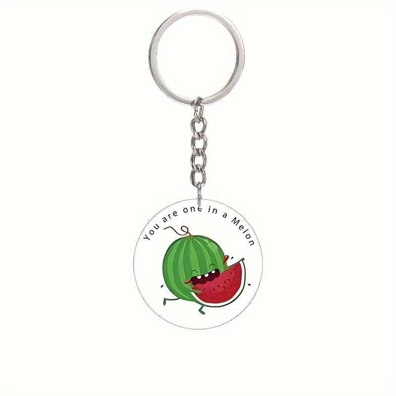 Fruit Pun Acrylic Keychains Thank You Gifts Employee - Temu