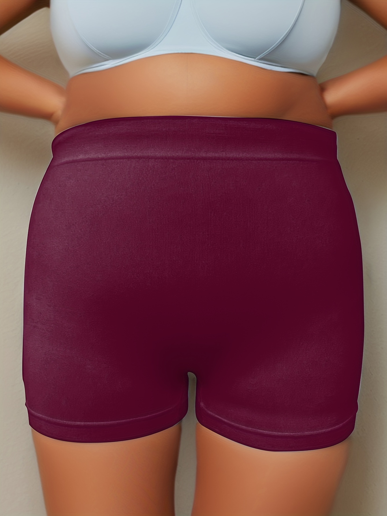 Seamless Tummy Control Boy Short Panties Comfortable - Temu