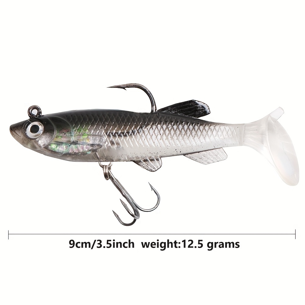 Fishy Duck Tail Soft Fishing Lures Swimbait Perch Catfish - Temu