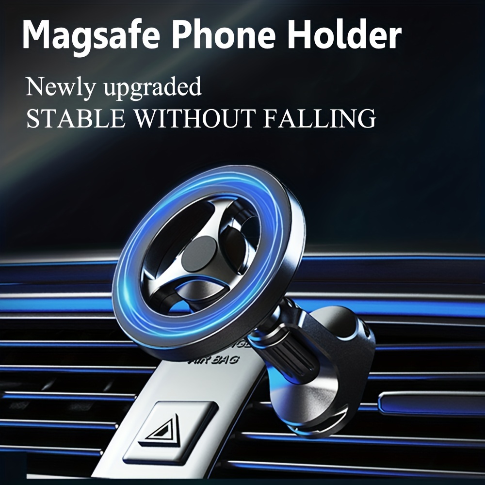 Magnet Phone Holder for IPhone 14 13 12 Pro Max Smarphone Universal Ring Magsafe Phone Mount Cellphone Bracket In Car Magnetic