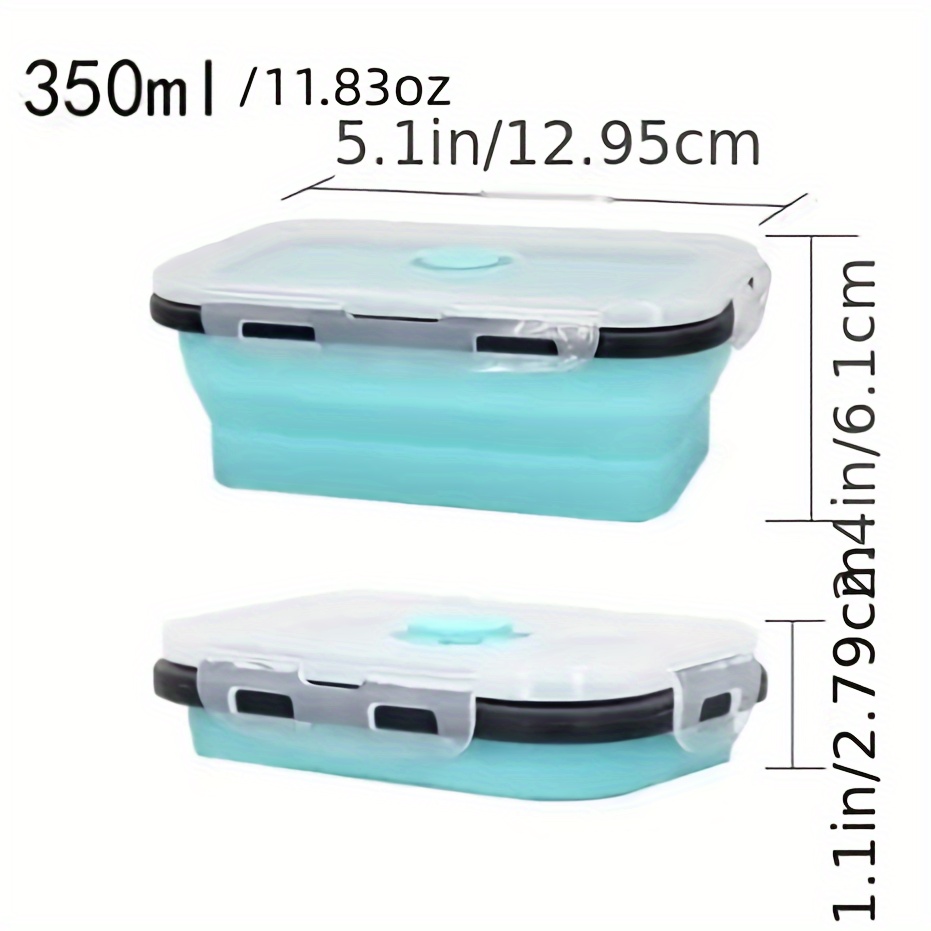 Food Grade Silicone Folding Lunch Box, Portable Outdoor Travel Instant  Noodle Bowl Telescopic Tableware, Can Be Used In Microwave, Oven,  Refrigerator For Preservation, Kitchen Supplies - Temu