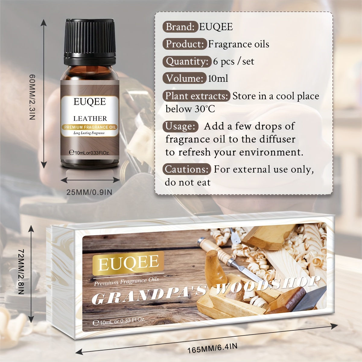 Tobacco Vanilla Premium Fragrance Oil - Scented Oil - 10ml