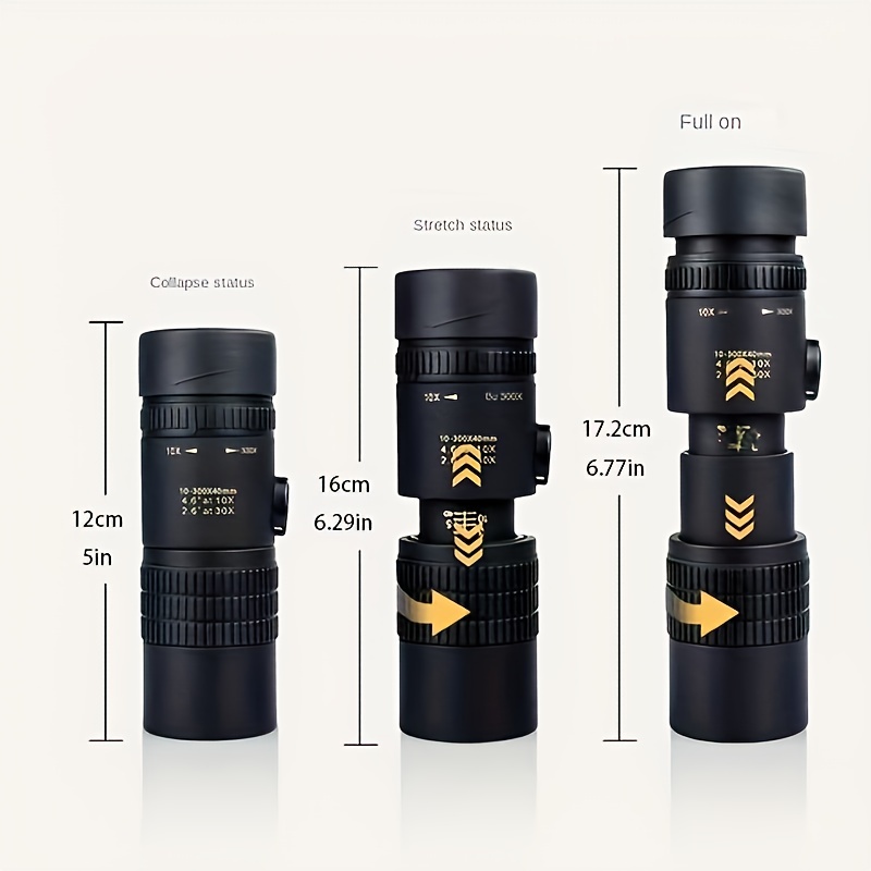HD Portable Monocular With BAK4 Prism - Bird Watching Travel Sightseeing