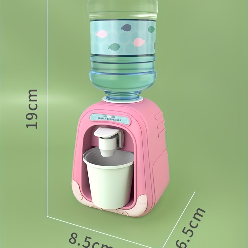 Mini Water Dispenser For Children Kids Gift Cute Cold/warm Water Juice Milk  Drinking Fountain Simulation Cartoon Kitchen Toy - Temu