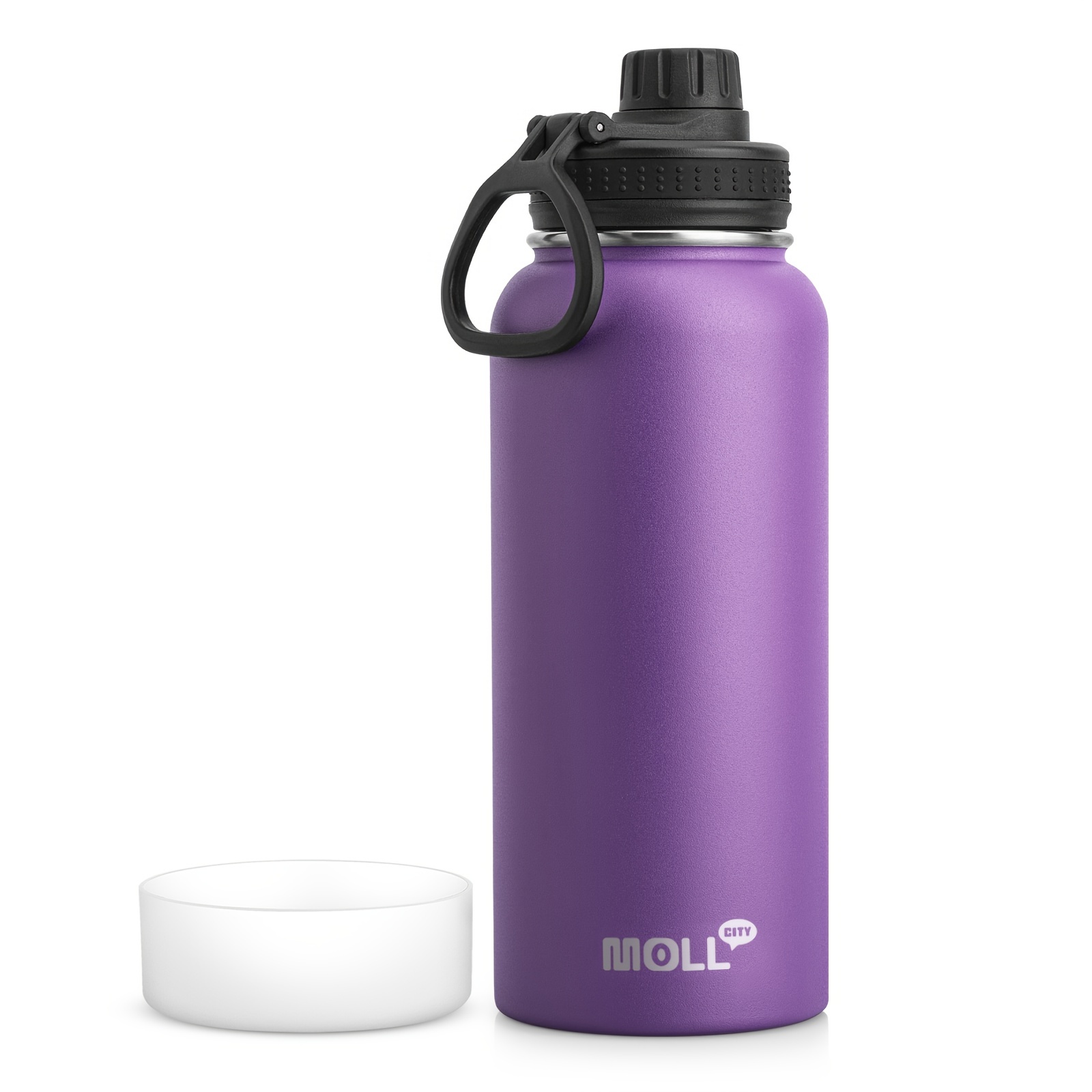 Botellas de agua térmicas de acero inoxidable efecto purpurina 500 ml para  sublimar