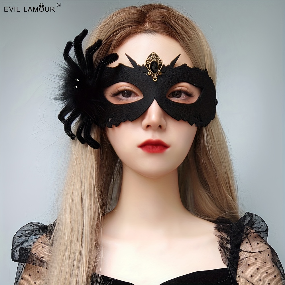 Accessoire - 8 masques araignée - Deguisement d'Halloween