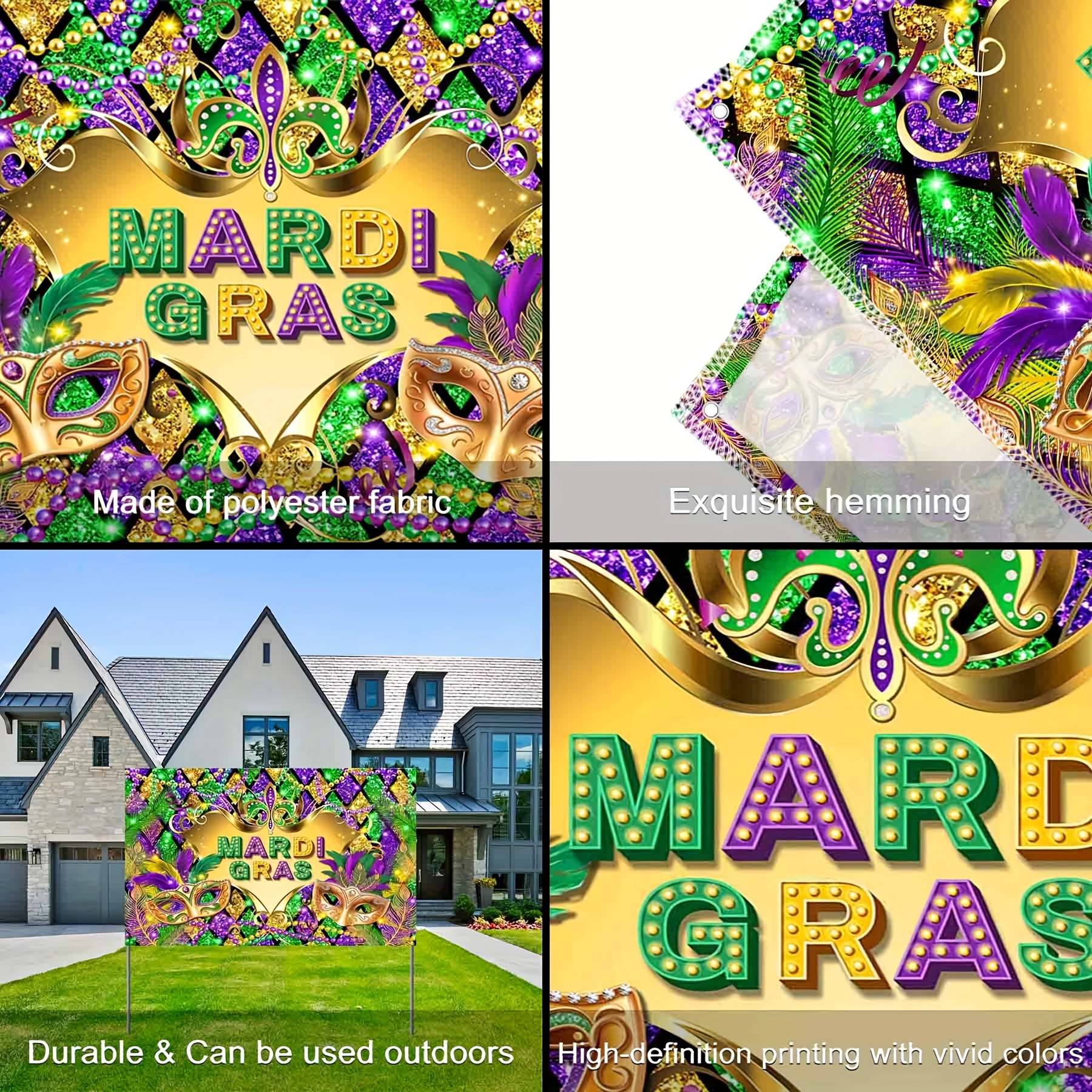 Mardi Gras Masquerade Party Backdrops Masquerade Photo - Temu