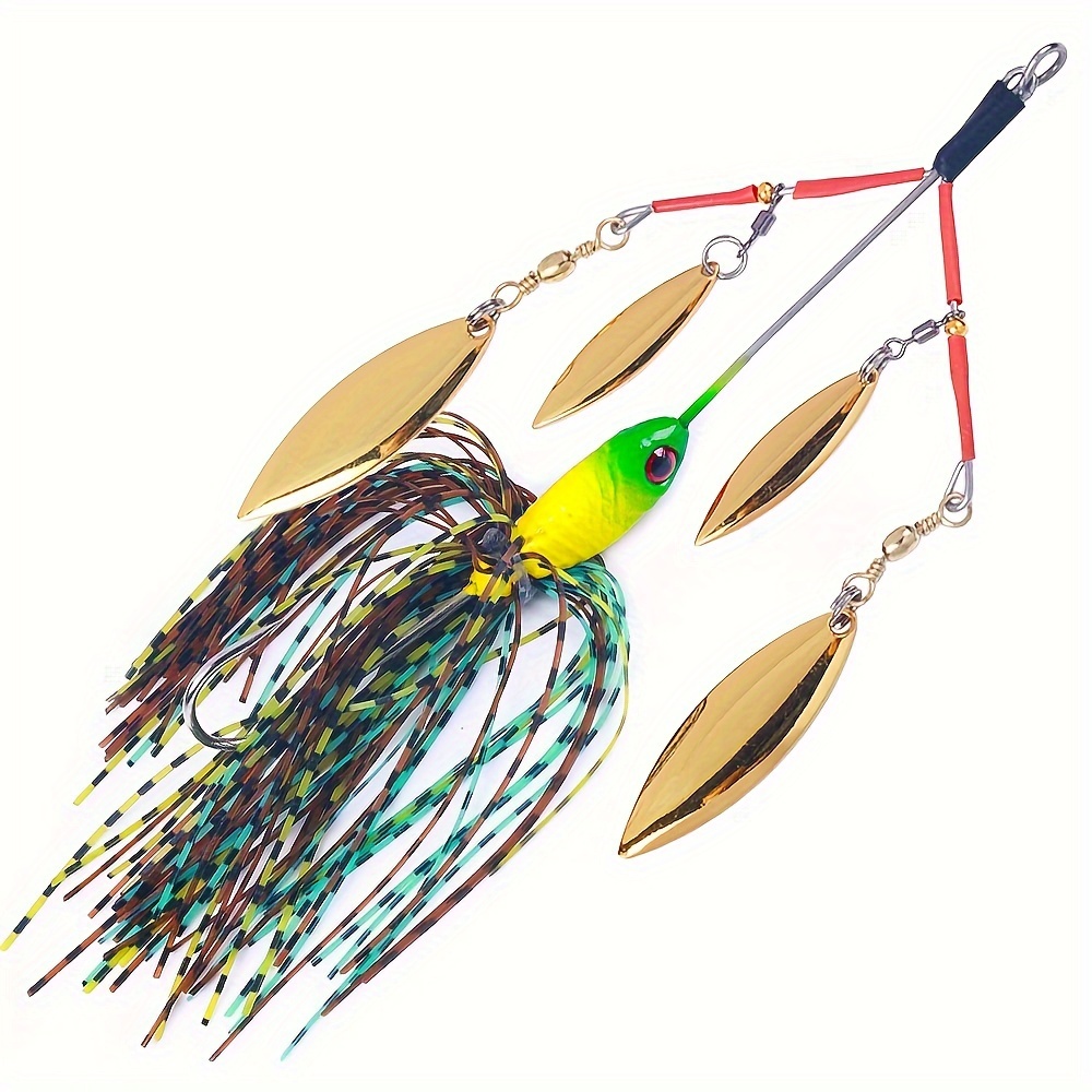 Multi blade Spinnerbait Pike Outdoor Fishing Tackle - Temu