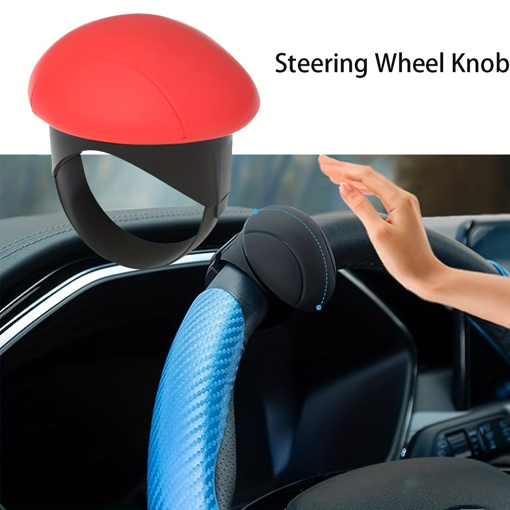 Universal Steering Wheel Spinner Knob for All Cars, Trucks, Semis,  Tractors, Boats, Golf Carts, Suicide Power Handle Accessory 