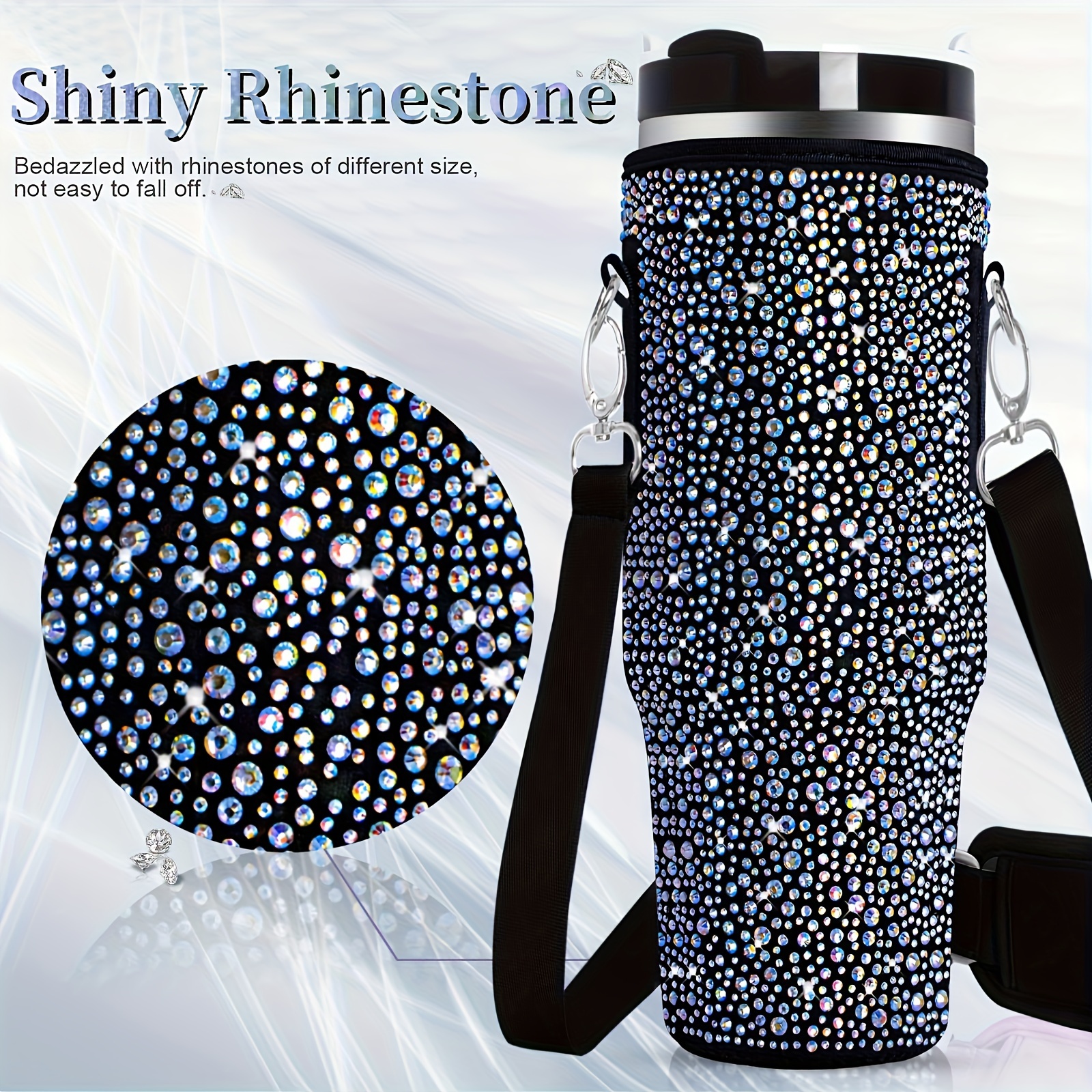 Neoprene Insulator Sleeve for Stanley Quencher 30 oz Tumbler with