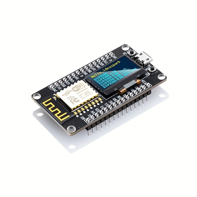 Nodemcu esp8266 carte de d veloppement avec cran oled de 2 44 cm