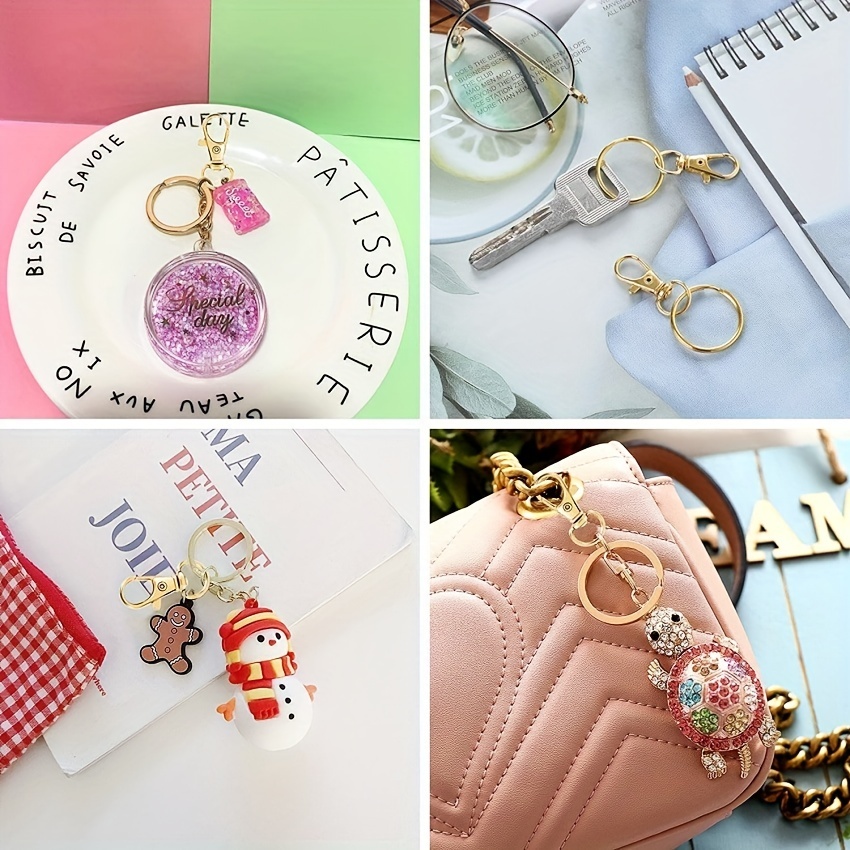 Zinc Alloy Rotating Lobster Clasp D type Keychain Luggage - Temu