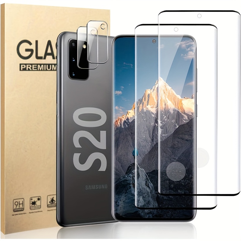 2 Piezas Vidrio Templado Curvo 3d Galaxy S24 Plus - Temu