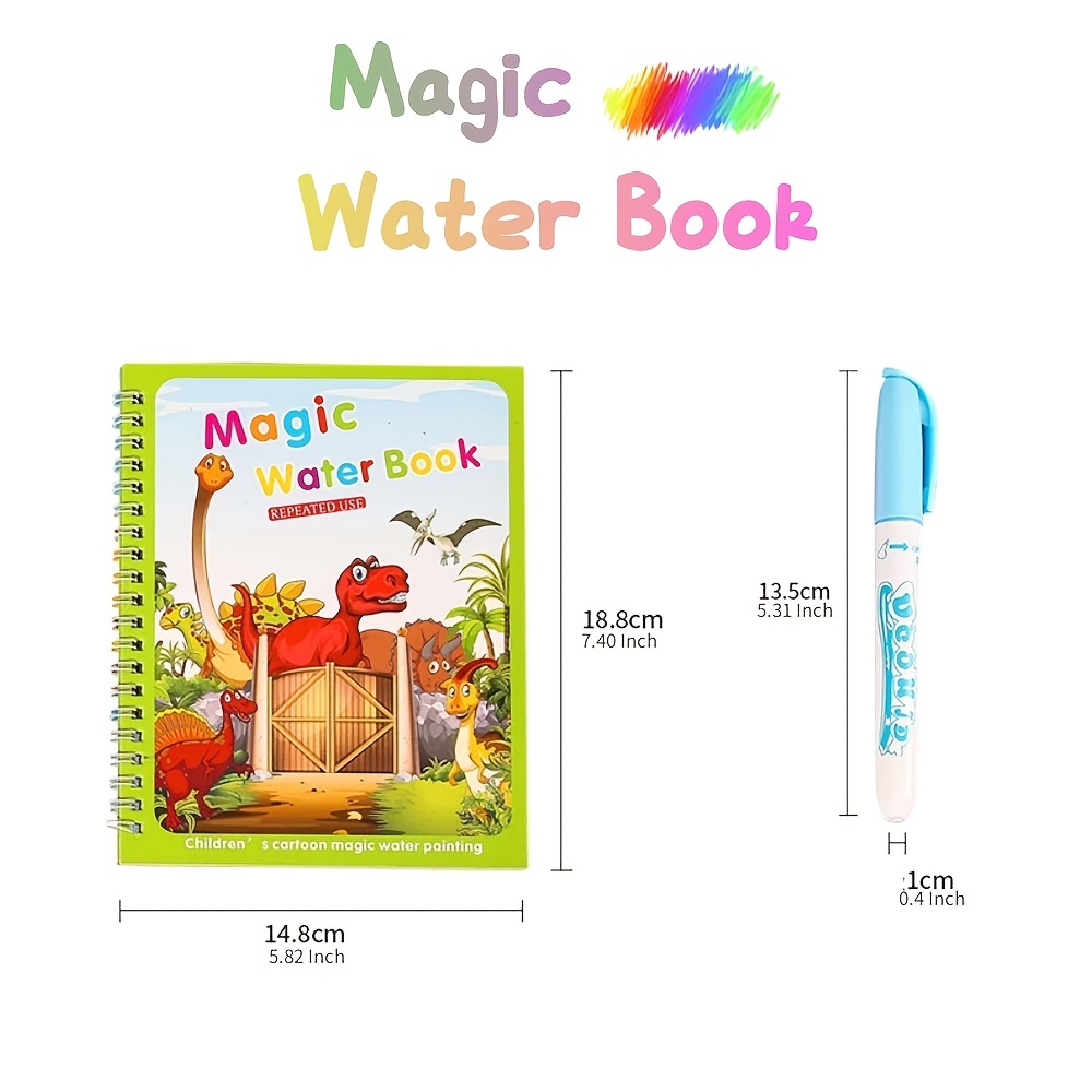 Magic Water Book - Assorted - Toy Sense