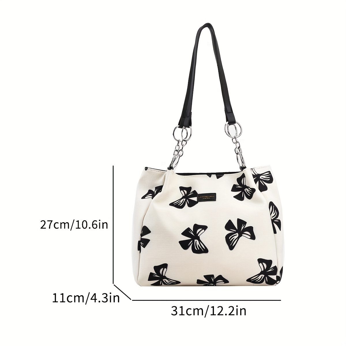 Canvas Tote Bag With Seperations, Durable Lightweight Shoulder Bag, Casual  Practical Commuter Mommy Bag