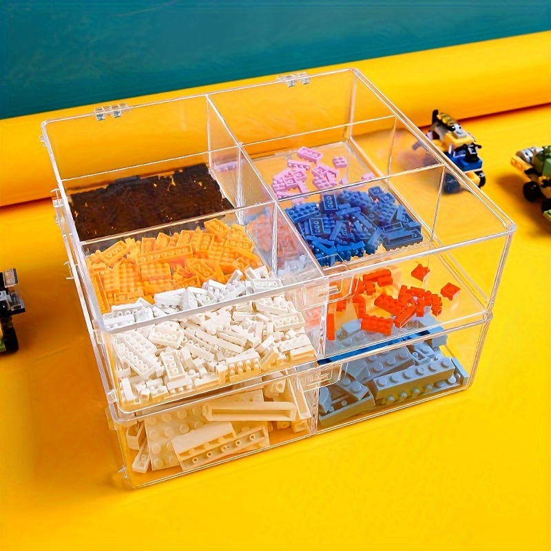 Small Particle Storage Box Building Block Storage Box Children'S