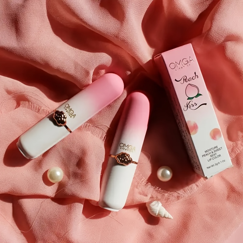 Honey Peach Moisturizing Jelly Lipstick, Long Lasting