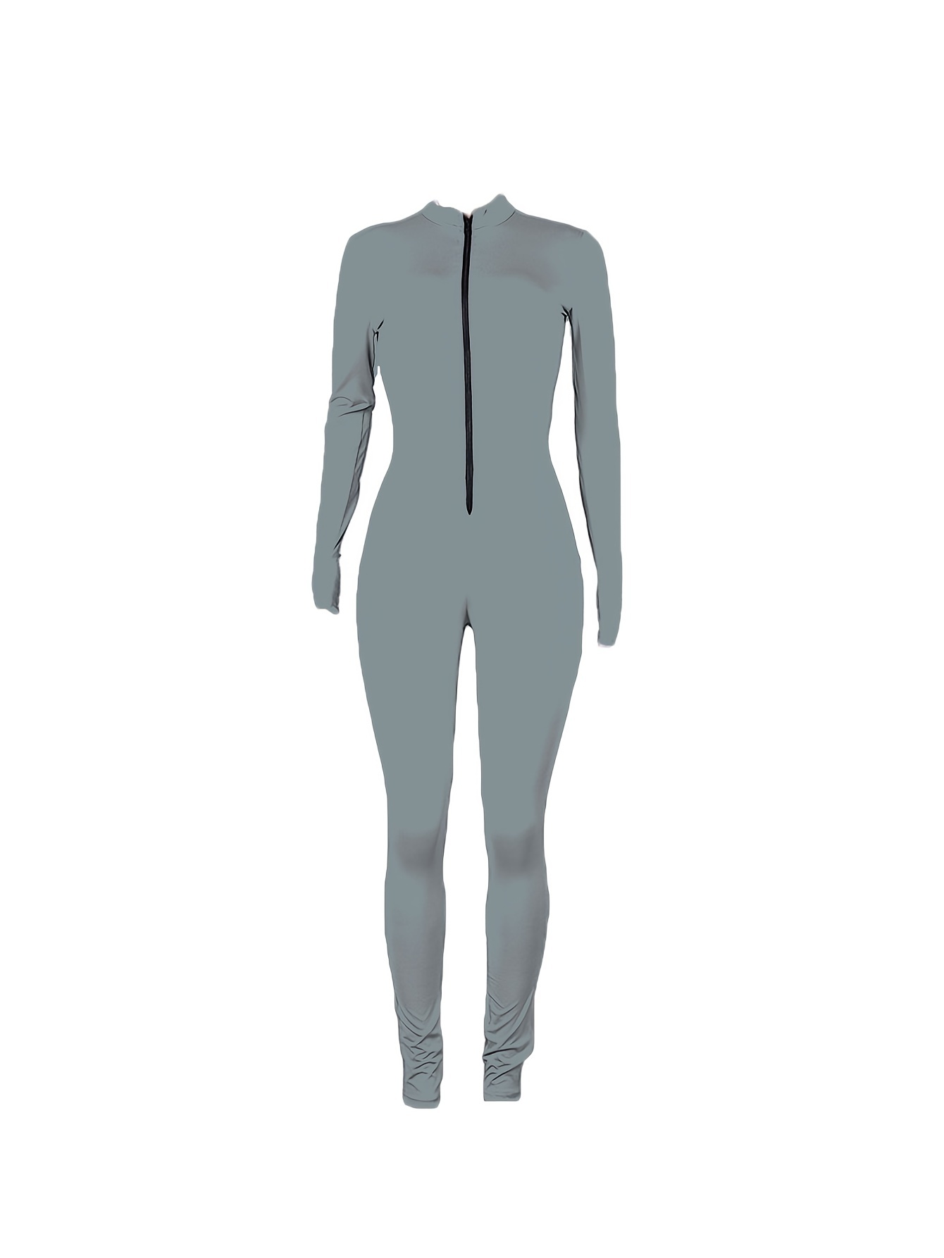 adviicd Cotton Jumpsuits For Women Women's Long Sleeve Bodycon