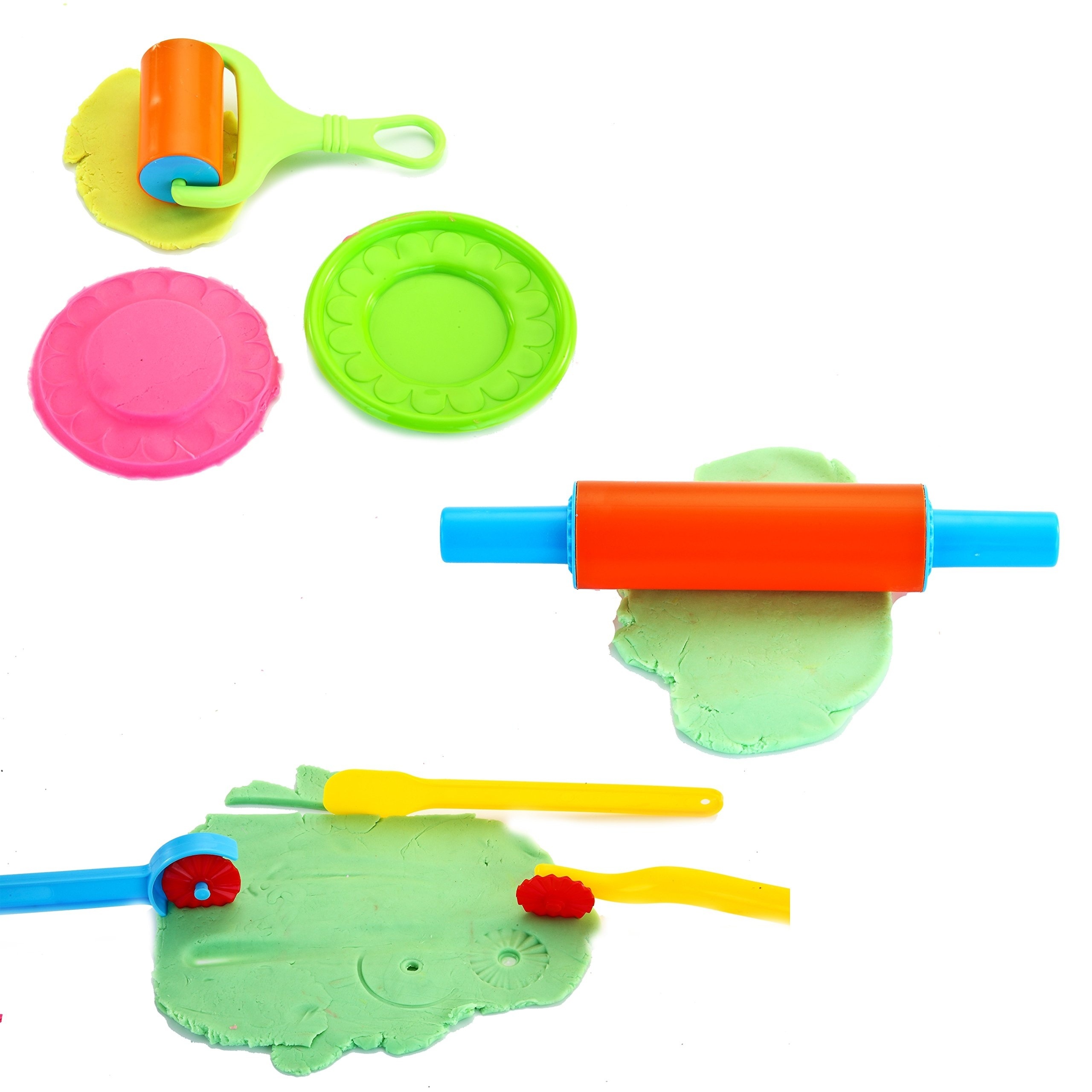 SUTENG Dough Tools Set,44 Pcs Playdough Sets For Kids, Playdough Tools And  Cutters Toys, Play Dough Tools Plasticine Clay With Cutters, Molds