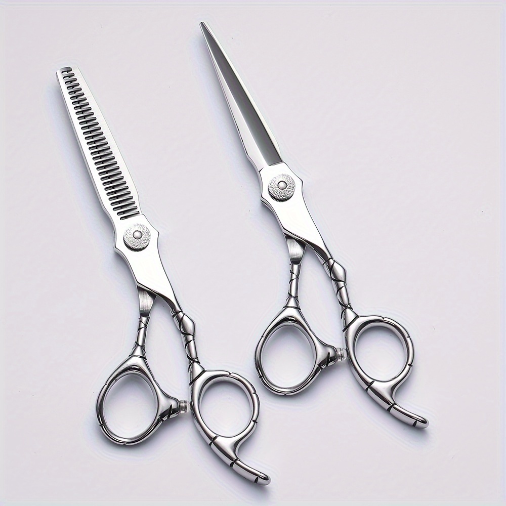 ULG Hair Thinning Scissors Haircut Shears Professional Barber Hair Cutting  Trimming Razor Edge Teeth Blending Scissor