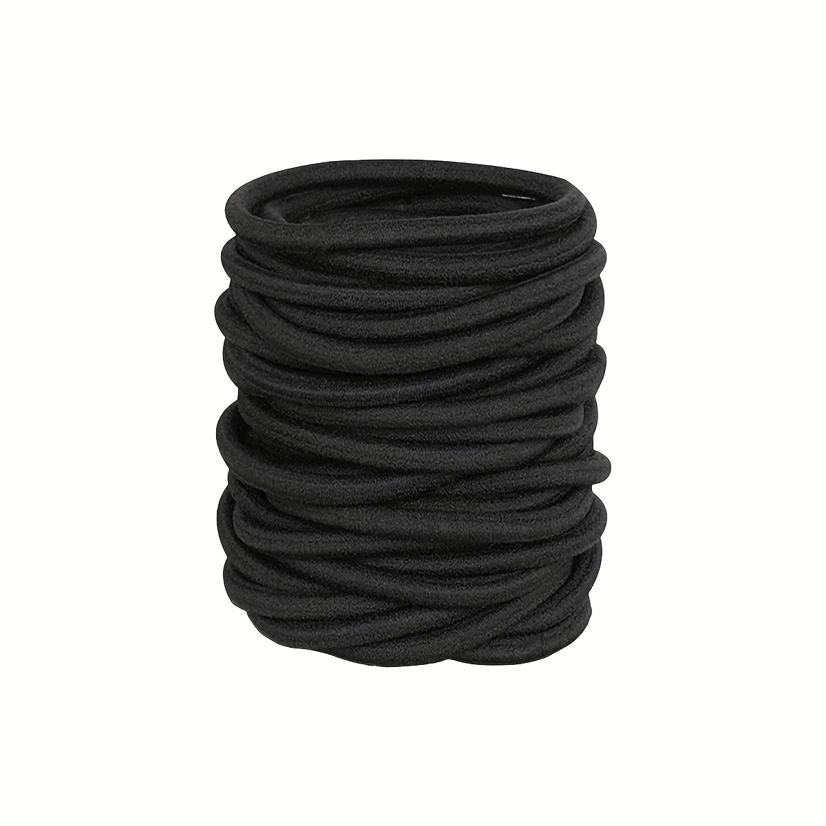 Thick Hair Ties High Elastic Hair Bands Ropes Ponytail - Temu