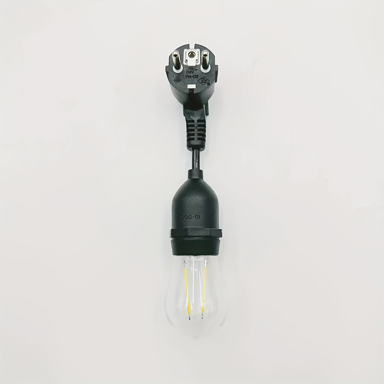 E27 Lampe Ampoule Télécommande sans fil + Douille Base support de