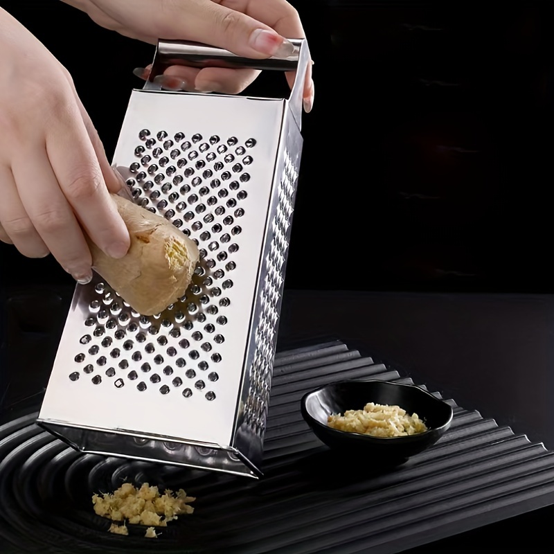 Cheese Grater With Handle stainless Steel With 3 Sides Hand - Temu