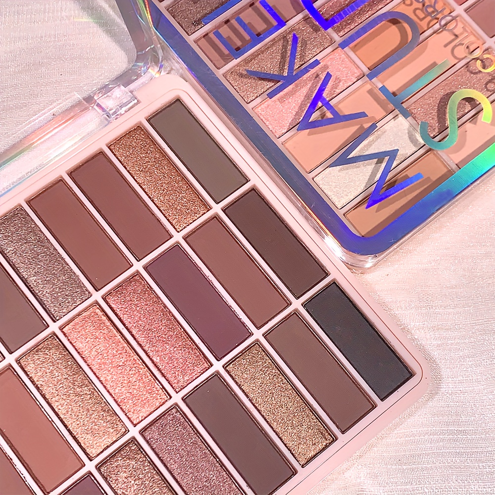 Multicolor Eyeshadow Palette High Pigmented Brown Nude Waterproof Sweat Proof
