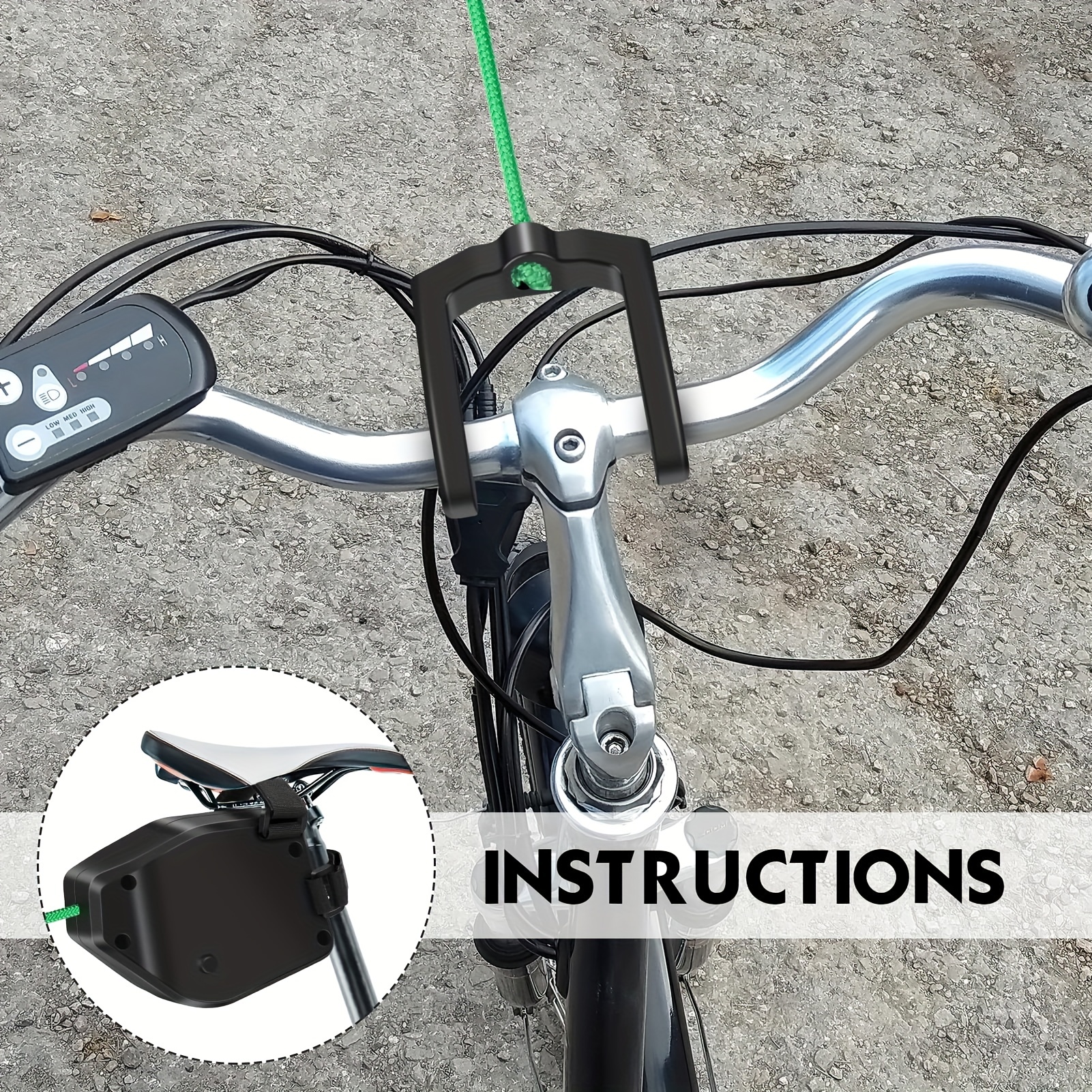 1pc Fahrrad-schleppsystem-kit, Ausziehbares Fahrrad-schleppseil Für  Mountainbike & Rennrad (größe: 2,5 M / 98,43 Zoll) - Sport & Freizeit -  Temu Germany