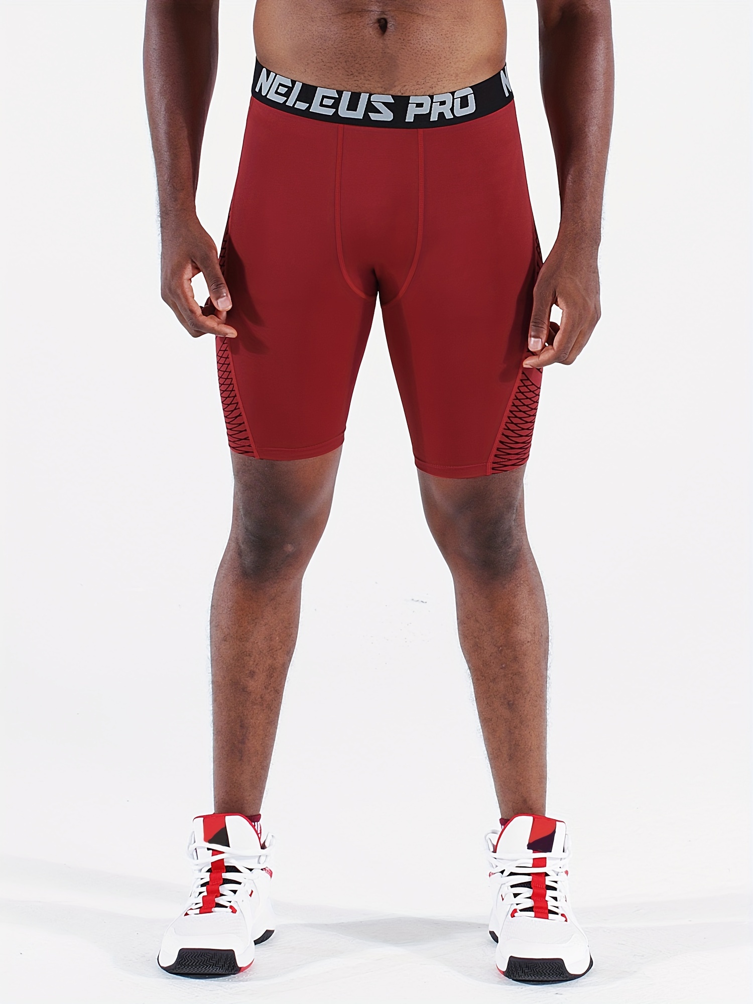 REDSHORE Basketball Sports Pants ¾ Compression Pants with Knee