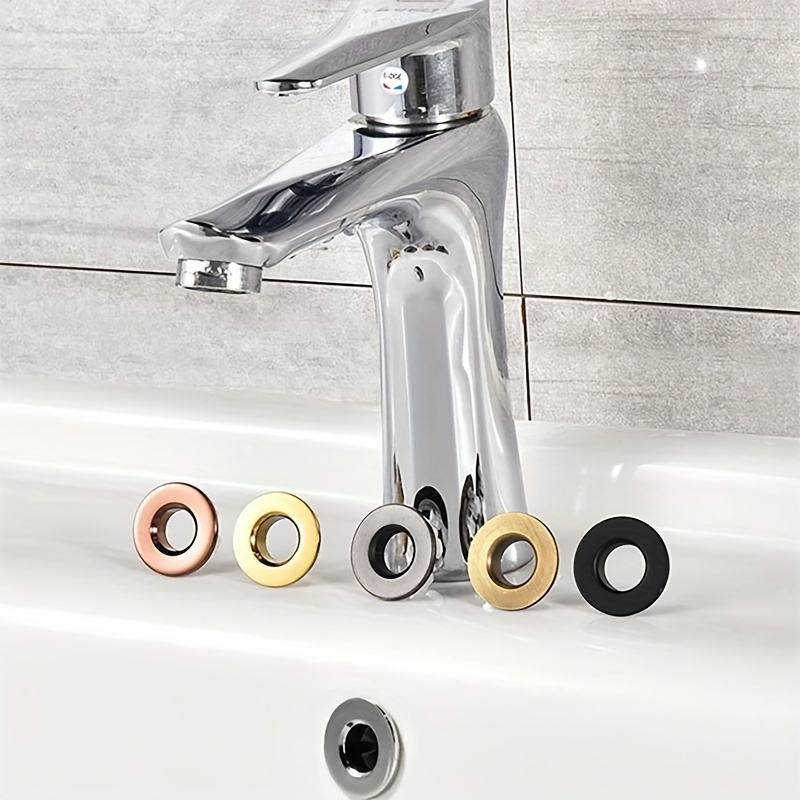 bathroom basin faucet sink overflow cover brass six foot 1