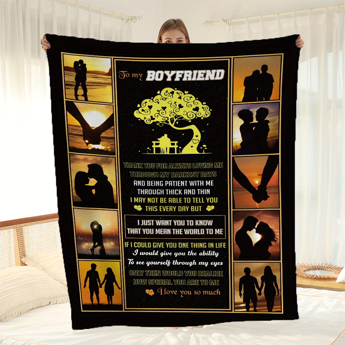 Gifts For Boyfriend Blanket For Boyfriend From Girlfriend - Temu