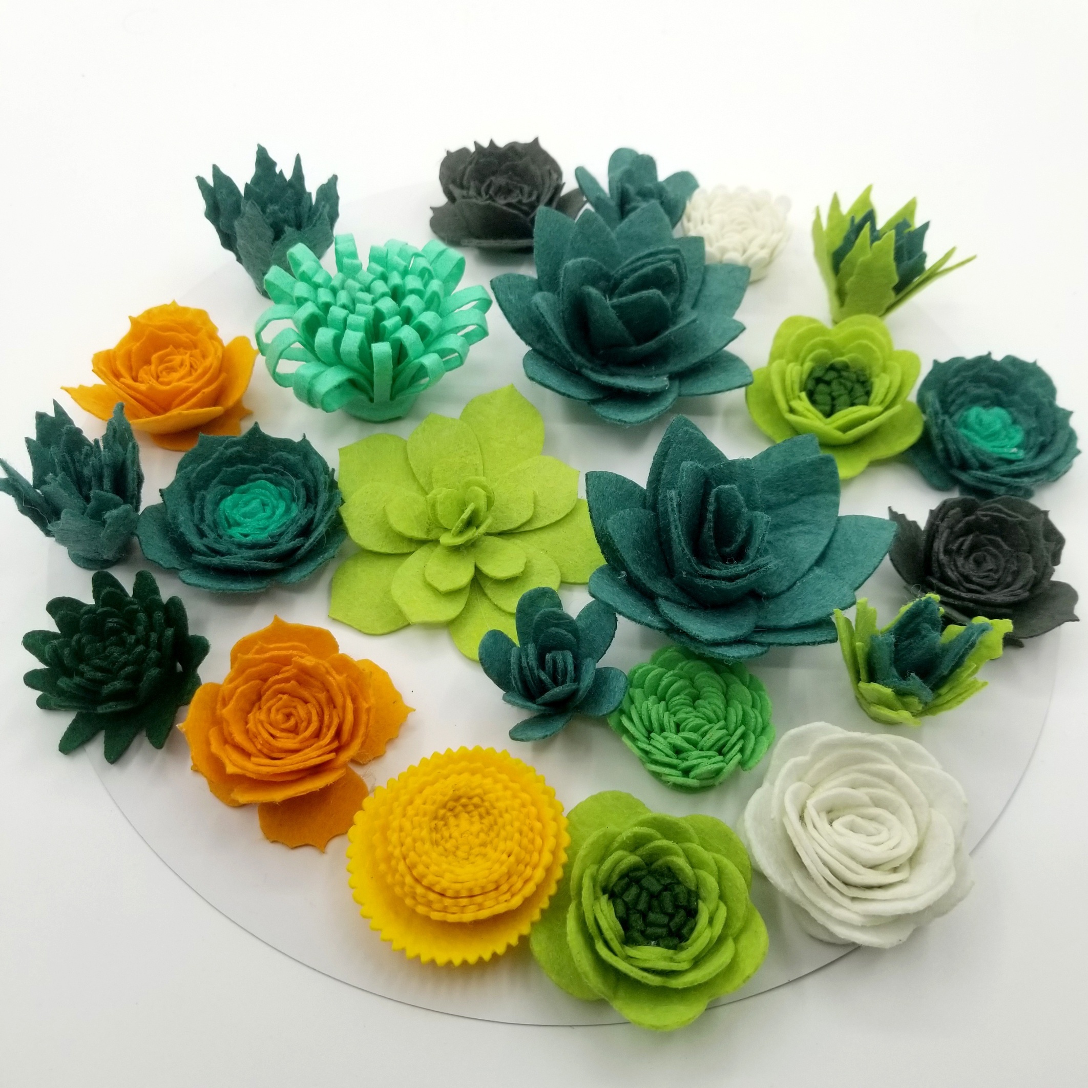 1set/17pcs Dried Flowers Felt Eternal Flowers Party Supplies, St. Patrick  Decor Home Party Wedding Decor, Valentine's Day Gifts