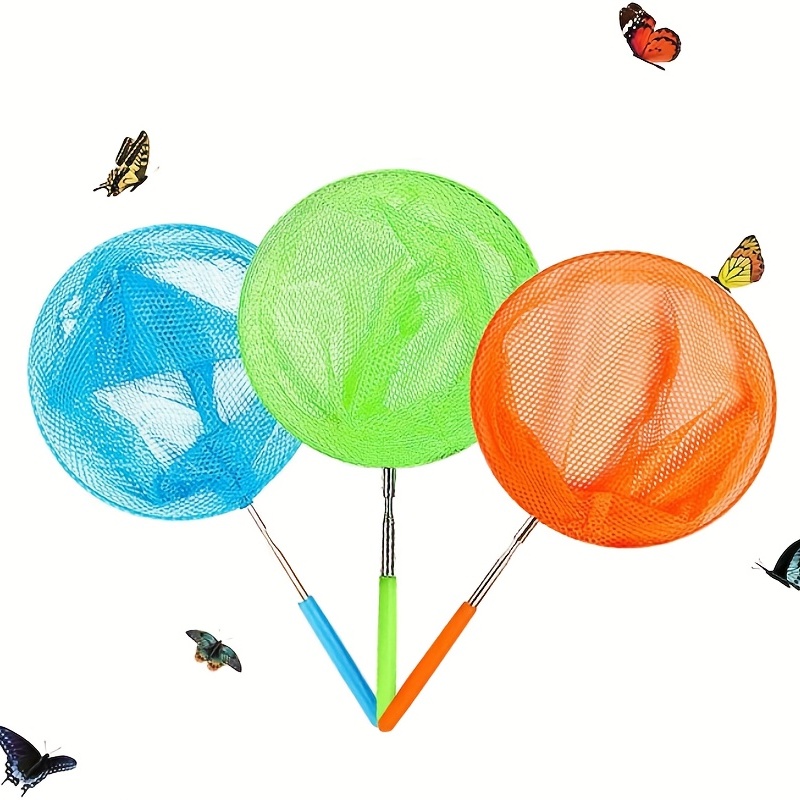 Kids Telescopic Butterfly Fishing Nets Great For Catching - Temu
