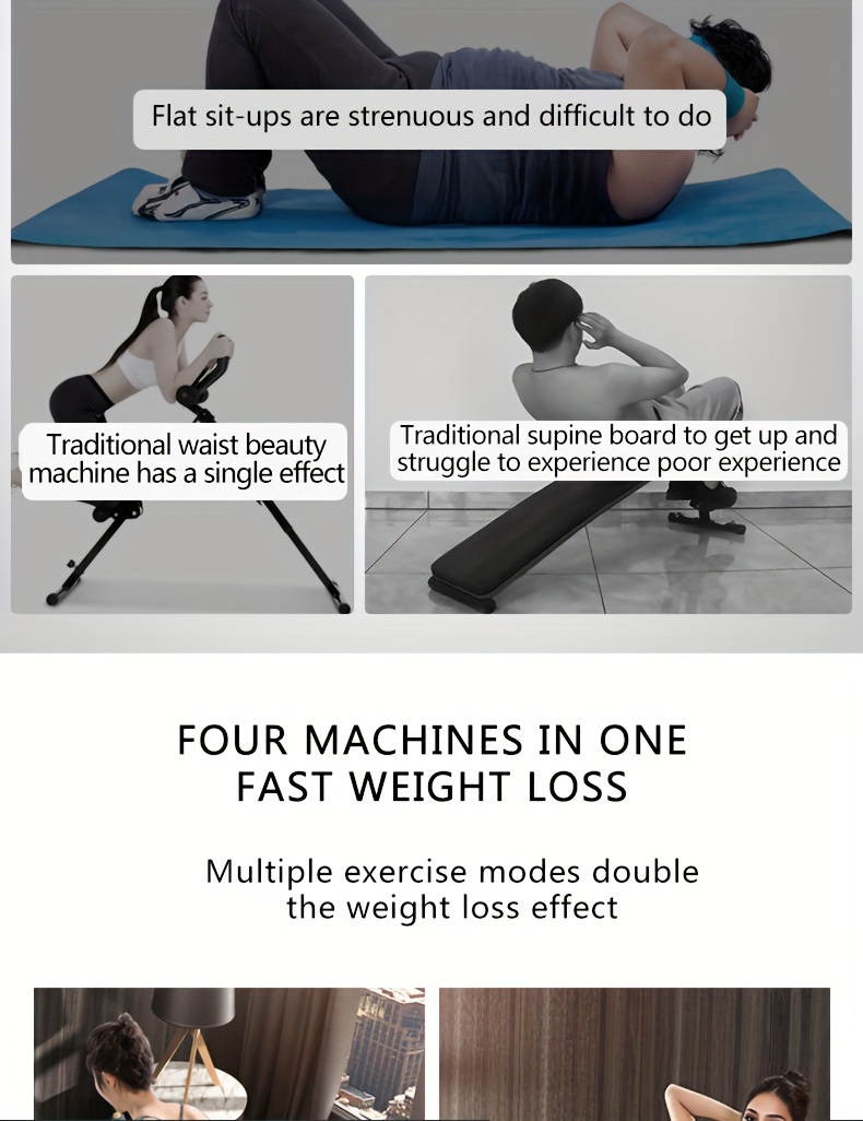 Single and Double Sit-Up Bench, Exercise Equipment