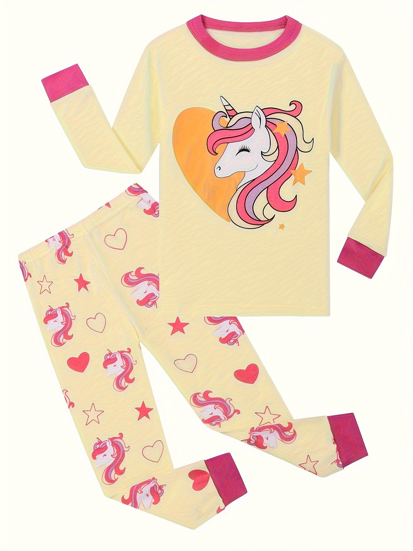 Cute & Funny Unicorn C Men's Charcoal Pajamas