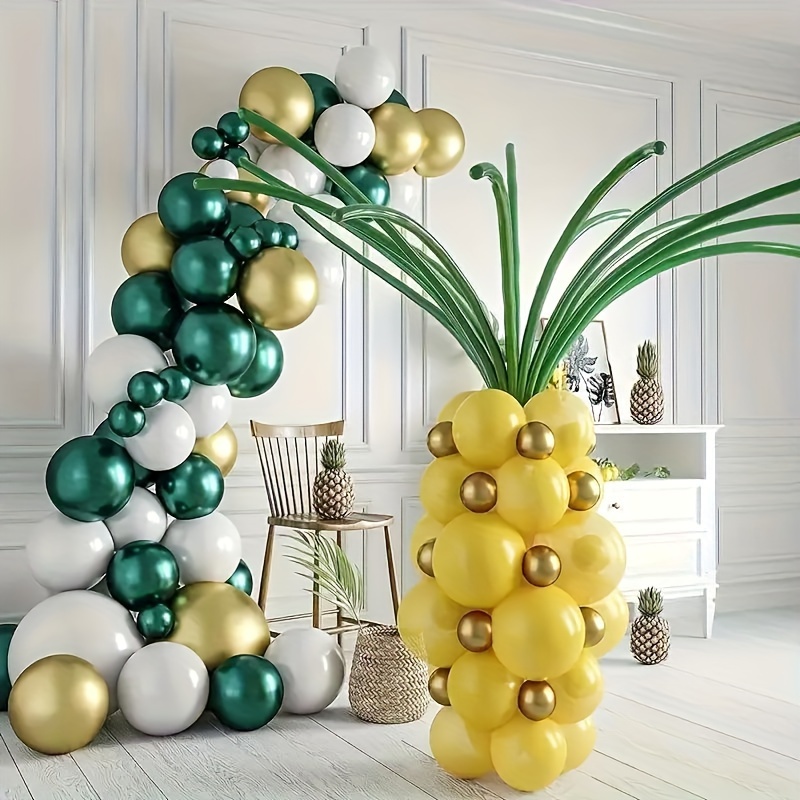 Otro kit de arco de globos para decoración de jardín, 139 piezas, kit de  guirnalda de globos, globos de látex (verde oliva)